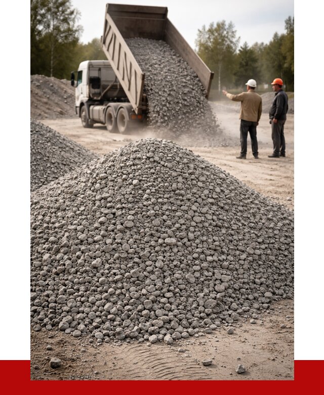 Гранитный щебень фракция 0-5 в Астрахани от 2980 руб ПРОНЕРУДСтр