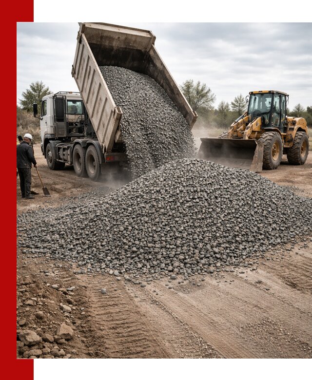Гранитный щебень фракция 10-20 с доставкой в Астрахани