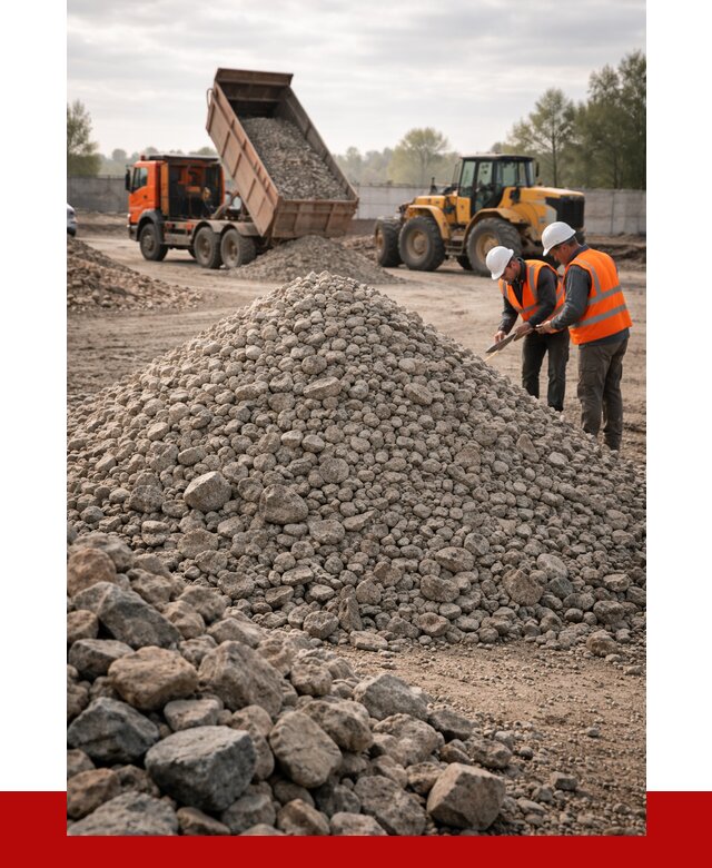 Гранитный щебень фракция 40-70 в Астрахани от 2569 руб ПРОНЕРУДСтр