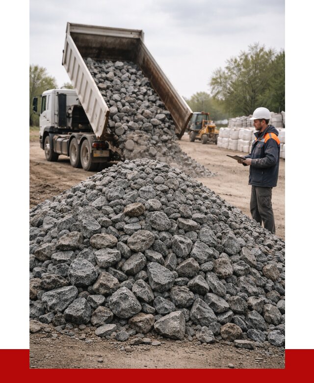 Гранитный щебень фракция 100-200 в Астрахани от 4316 р. ПРОНЕРУДСтр