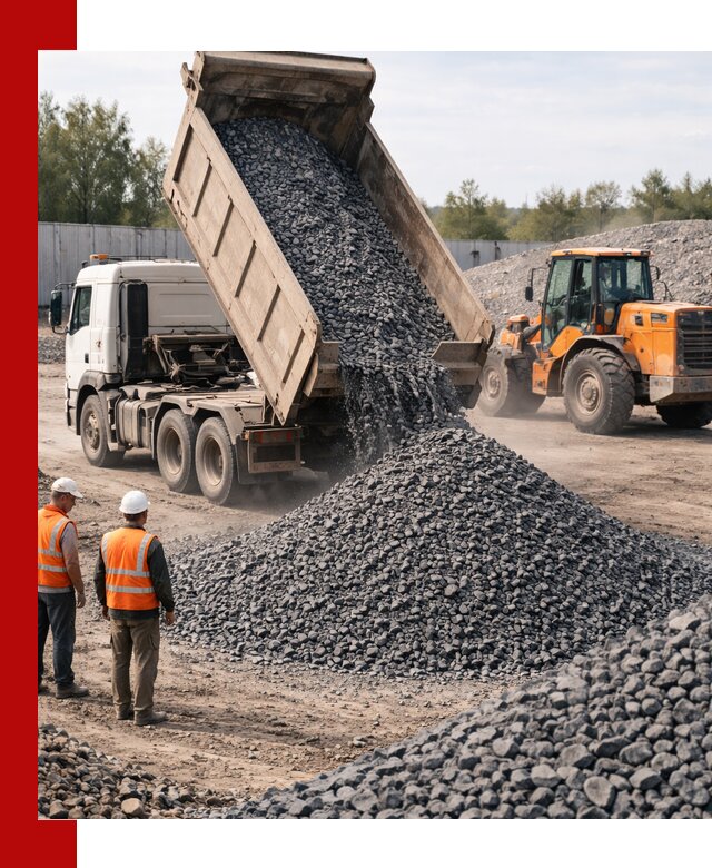 Доставка и продажа щебня габбро-диабаза в Астрахани