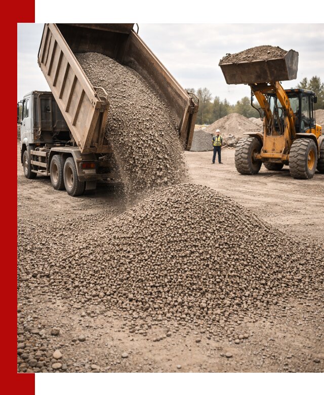 Гравийный щебень фракция 3–10 с доставкой в Астрахани