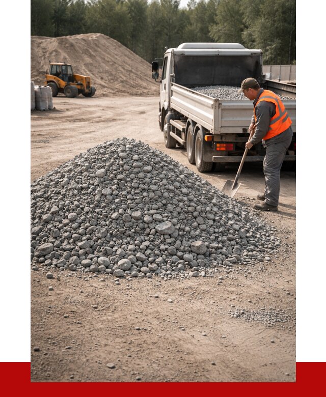 Гравийный щебень фракция 5-10 в Астрахани от 2261 р. | ПРОНЕРУДСтр