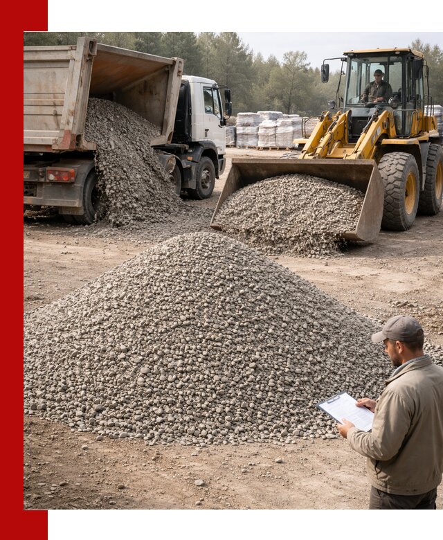 Гравийный щебень фракция 5–10 с доставкой в Астрахани