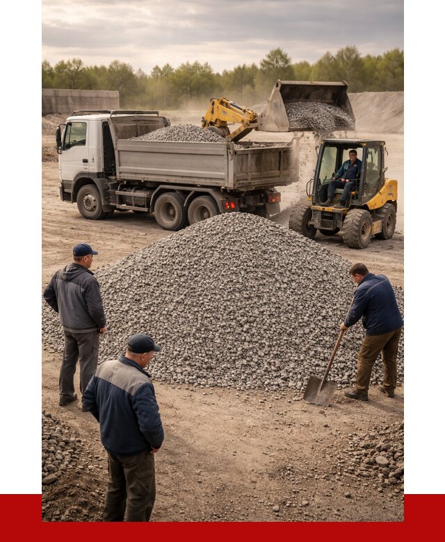 Гравийный щебень фракция 5-20 в Астрахани от 2466 р. ПРОНЕРУДСтр