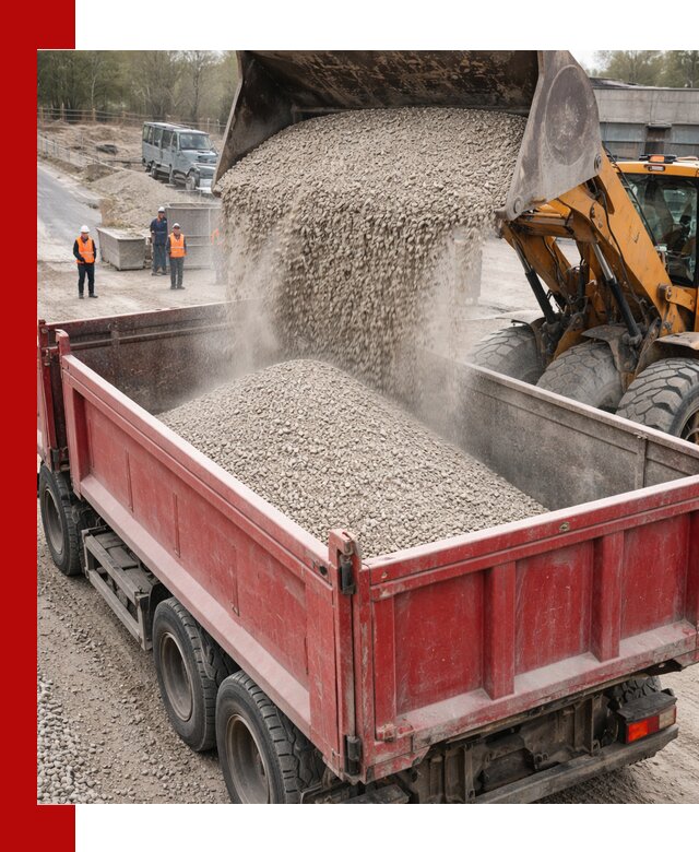 Купить известняковый щебень фракции 0-5 с доставкой в Астрахани