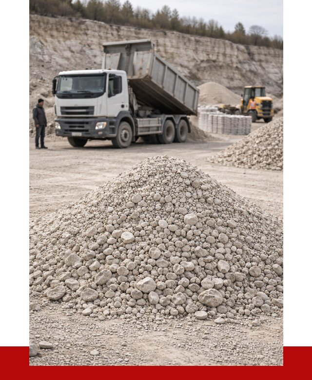 Известняковый щебень фракция 5-20 в Астрахани, 4316 р. ПРОНЕРУДСтр