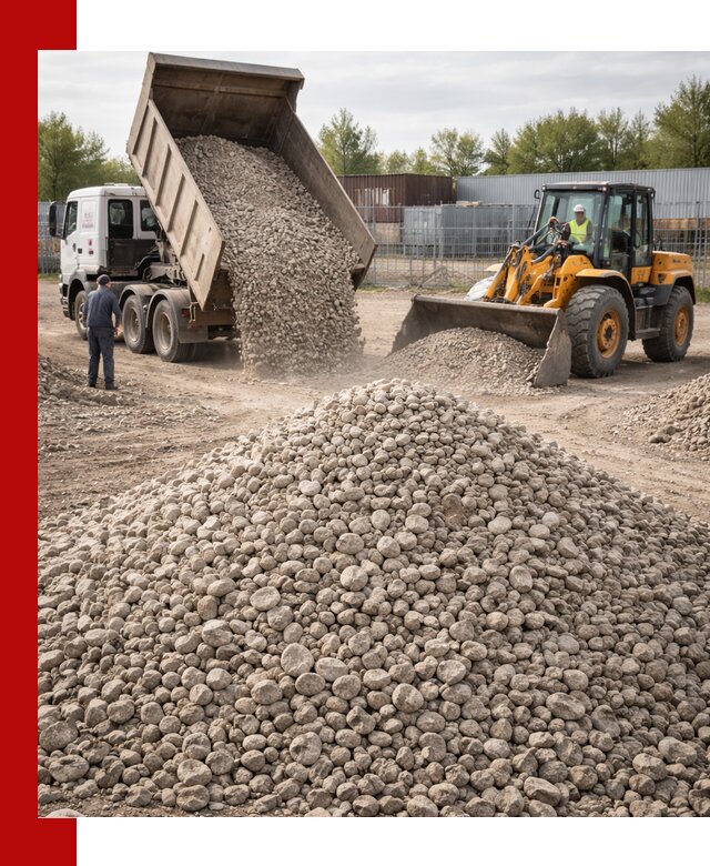 Доломитовый щебень фракции 20–41 с доставкой в Астрахани