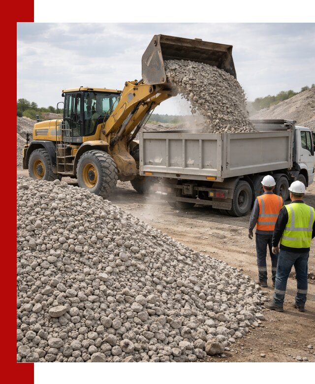 Доломитовый щебень фракция 40–71 доставка и продажа в Астрахани