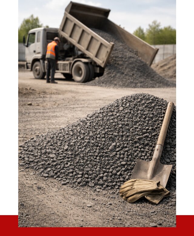 Шлаковый щебень фракция 5-20 в Астрахани от 1850 р. ПРОНЕРУДСтр