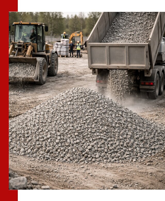 Вторичный щебень фракции 5-20 в Астрахани — доставка и продажа крупнотоннажно