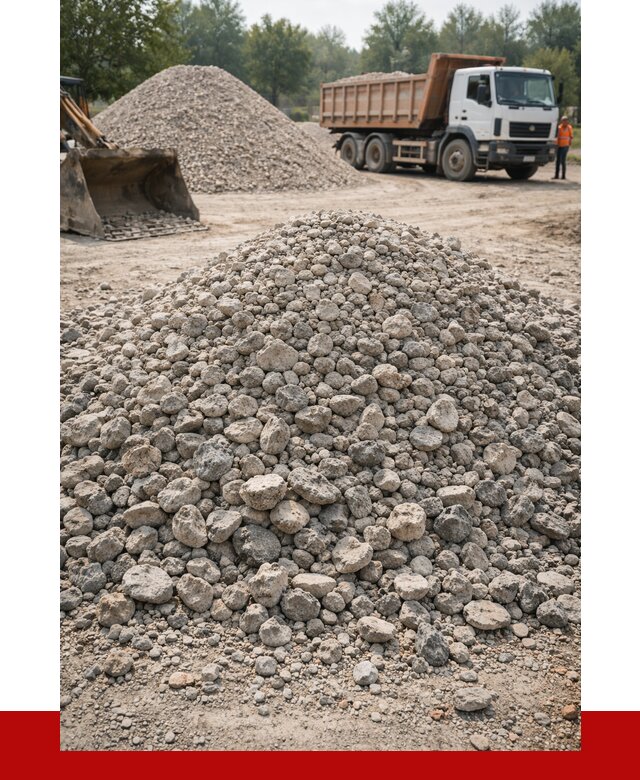 Вторичный щебень фракция 20-40 в Астрахани от 2261 р ПРОНЕРУДСтр