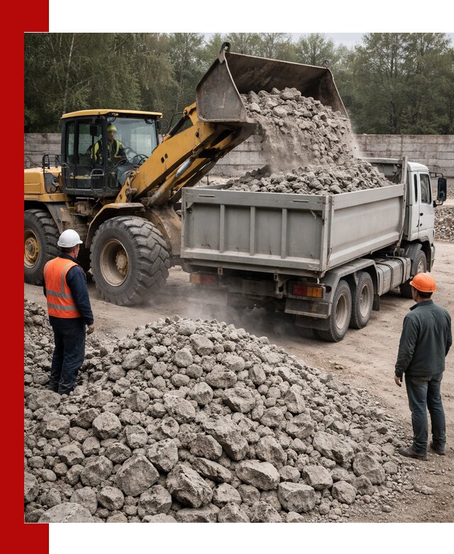 Вторичный щебень фракция 70–150 в Астрахани с доставкой