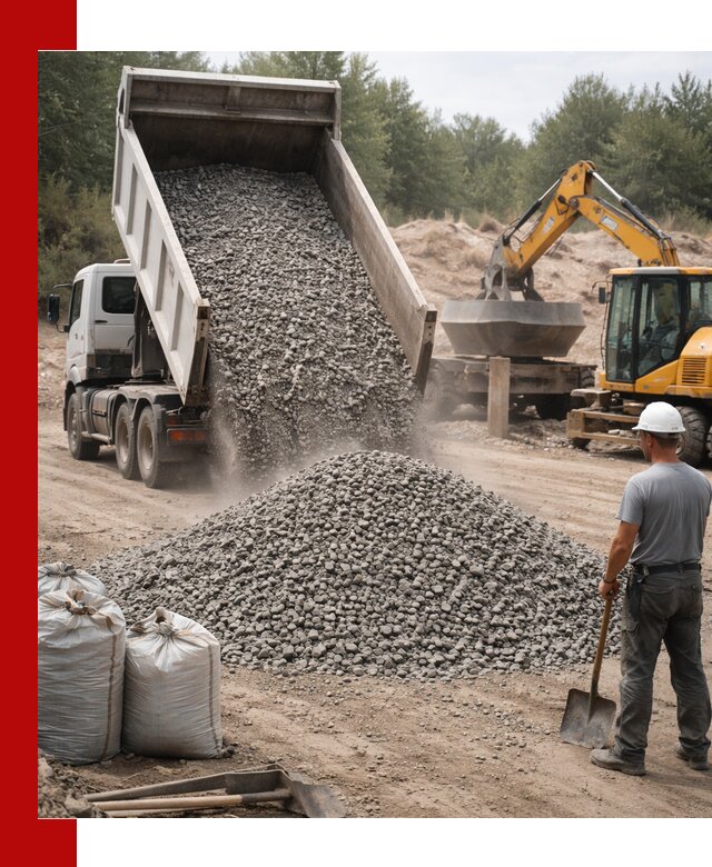 Доставка и продажа бетонного щебня в Астрахани