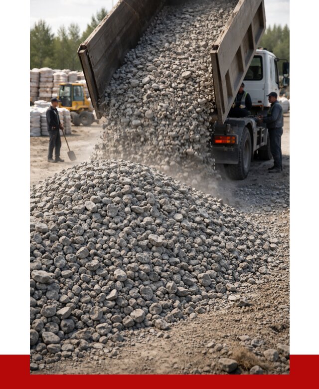 Бетонный щебень фракция 40-70 в Астрахани от 1850 р. ПРОНЕРУДСтр