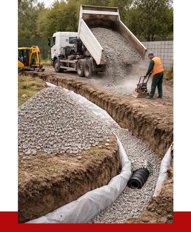 Щебень для дренажа в Астрахани от 1901 р., ПРОНЕРУДСтр доставка