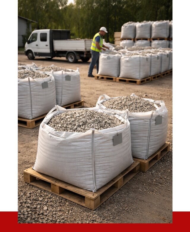 Щебень в мешках с доставкой в Астрахани от 4316 р. | ПРОНЕРУДСтр