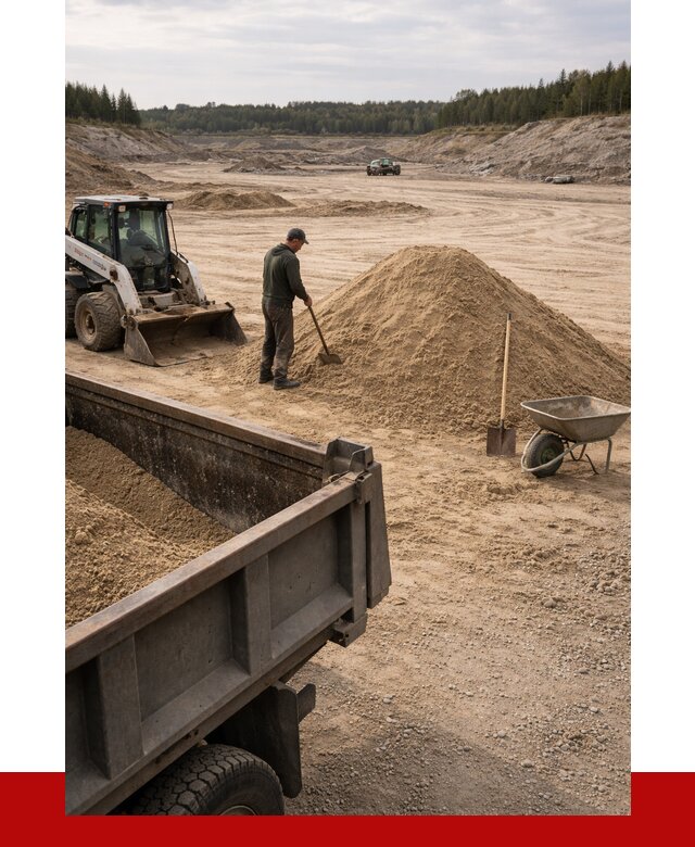 Карьерный песок среднезернистый в Астрахани, от 2261 р. ПРОНЕРУДСтр