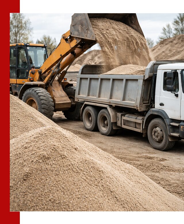Доставка сеяного песка в Астрахани оптом и в розницу
