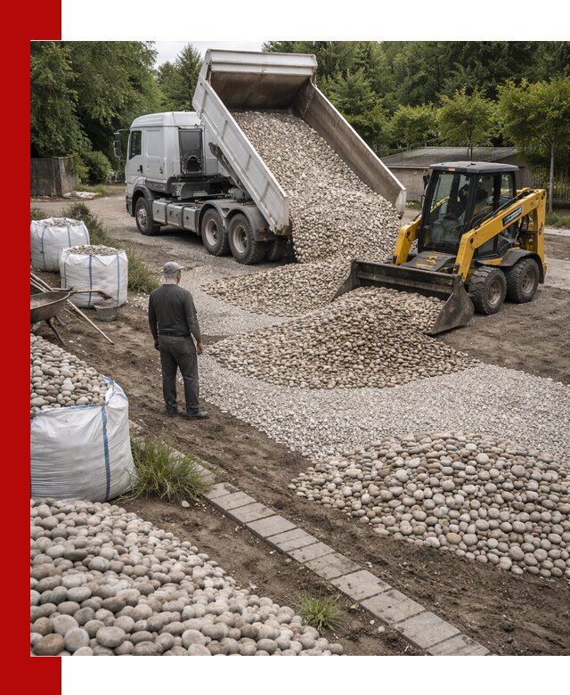 Доставка морской гальки оптом и в розницу в Астрахани