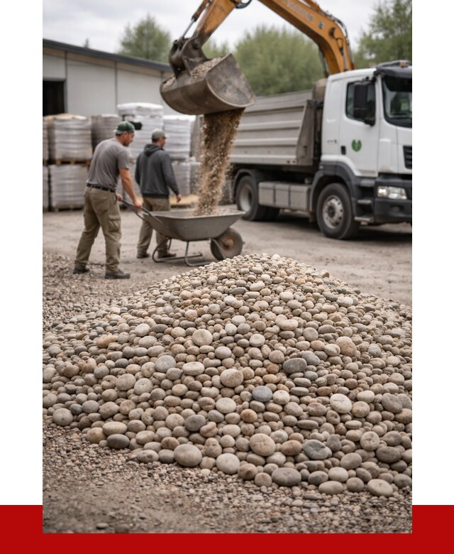 Галька декоративная в Астрахани от 3288 р. за куб | ПРОНЕРУДСтр