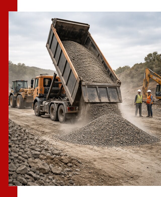 Щебёночно-песчаная смесь ЩПС С1 с доставкой в Астрахани