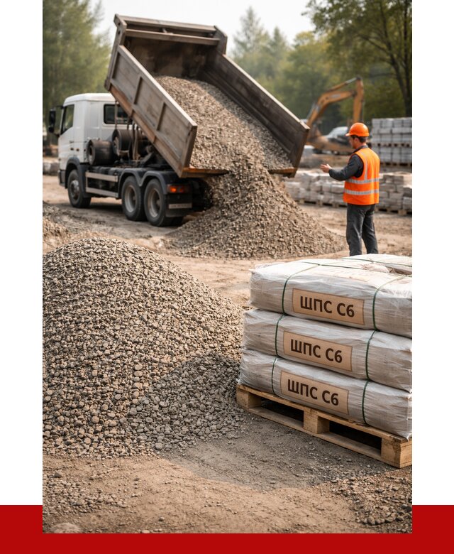 ЩПС С6 в Астрахани с доставкой от 2261 р. за куб | ПРОНЕРУДСтр