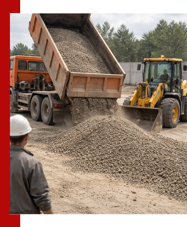 Доставка щпс С8 самосвалами в Астрахани от производителя