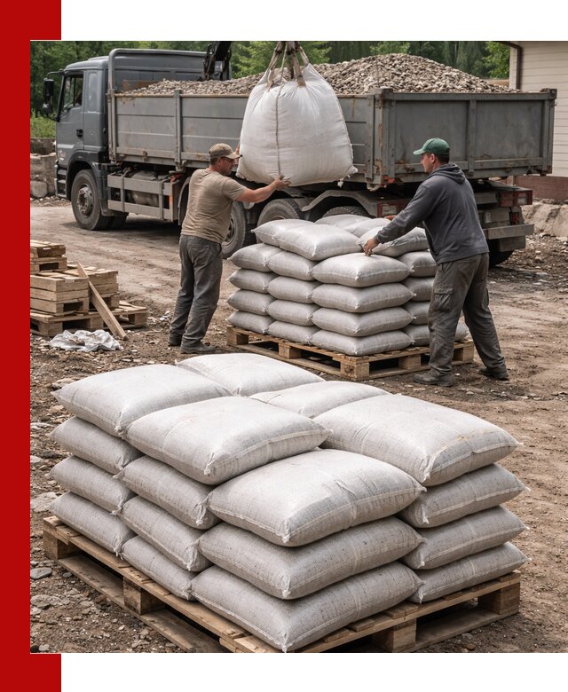 Керамзит в мешках с доставкой в Астрахани от компании-поставщика