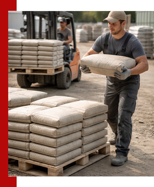 Доставка цемента в мешках оптом и в розницу в Астрахани