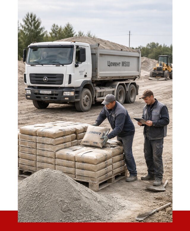 Купить цемент м500 с доставкой в Астрахани от 5344 р. | ПРОНЕРУДСтр