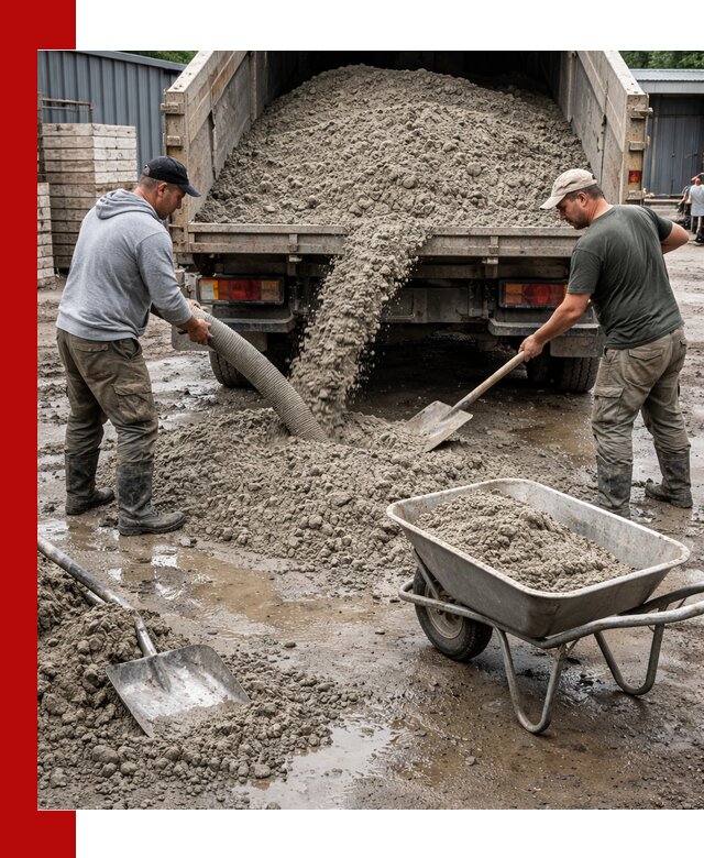 Цементно-песчаная смесь М150 доставка в Астрахани