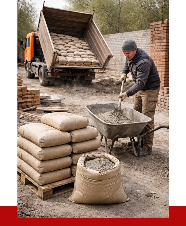 Купить сухую смесь для кладки в Астрахани от 1233 р. | ПРОНЕРУДСтр