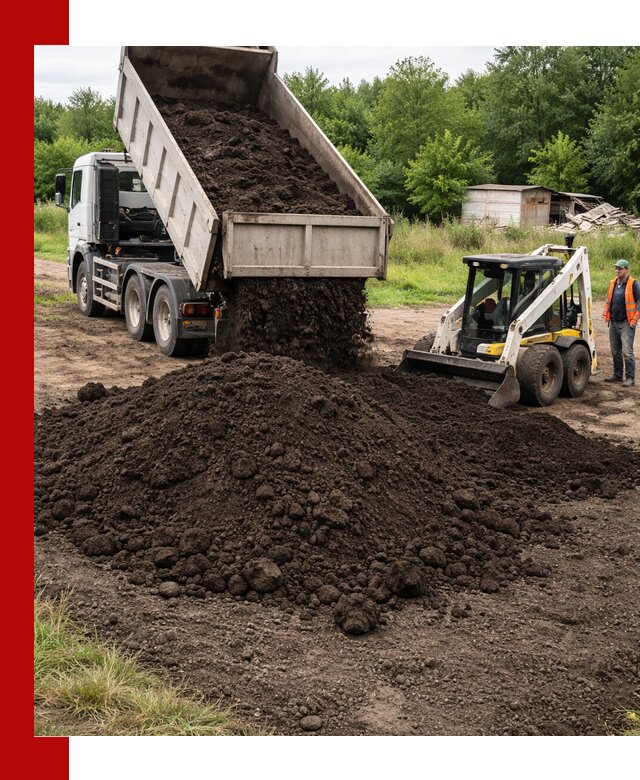 Поставка плодородной земли с доставкой самосвалом в Астрахани