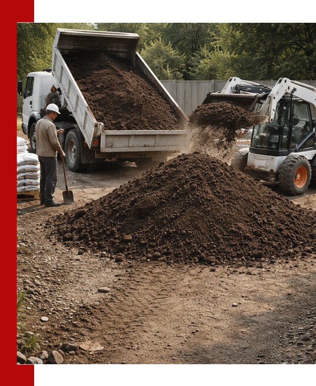 Доставка растительного грунта в Астрахани от производителя оптом и в розницу