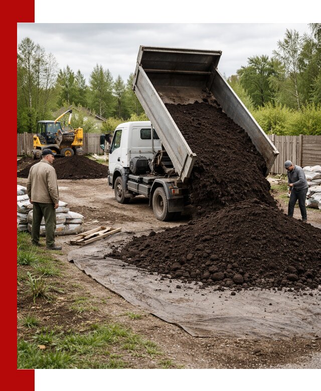 Доставка качественного почвогрунта в Астрахани оптом и в розницу