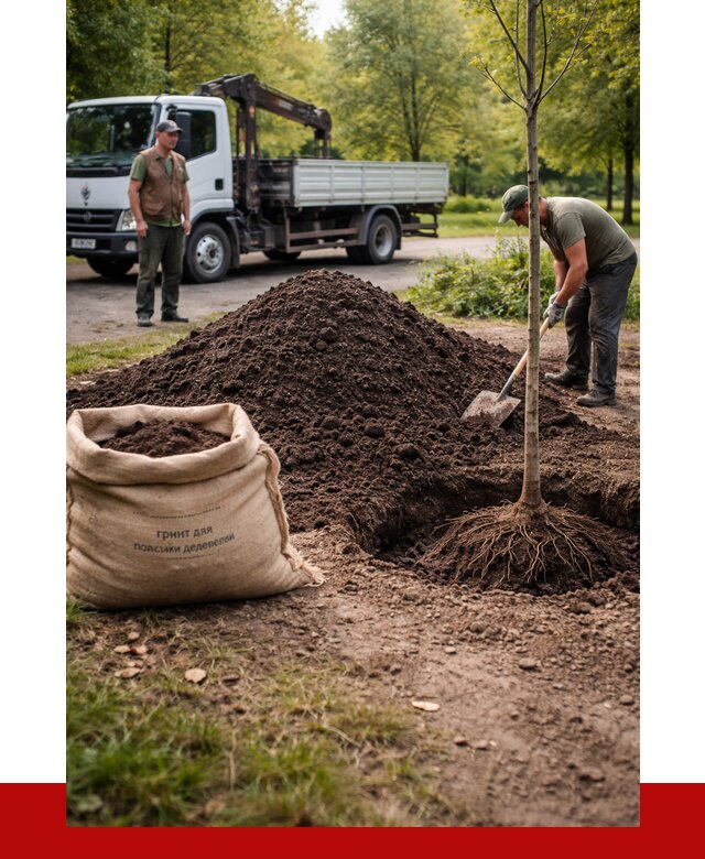 Грунт для посадки деревьев в Астрахани от 1233 р. | ПРОНЕРУДСтр