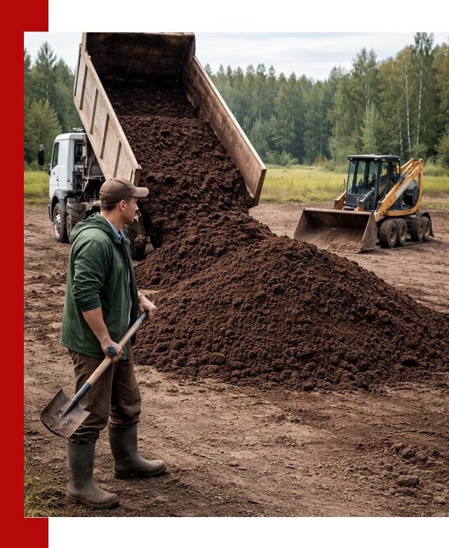 Купить верховой торф с доставкой в Астрахани для садоводства и растений