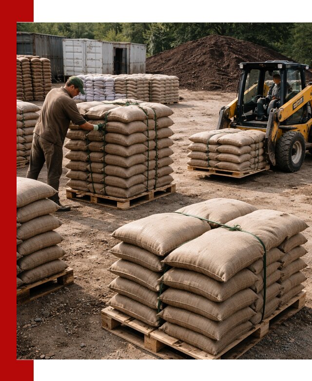 Доставка торфа в мешках по выгодным ценам в Астрахани