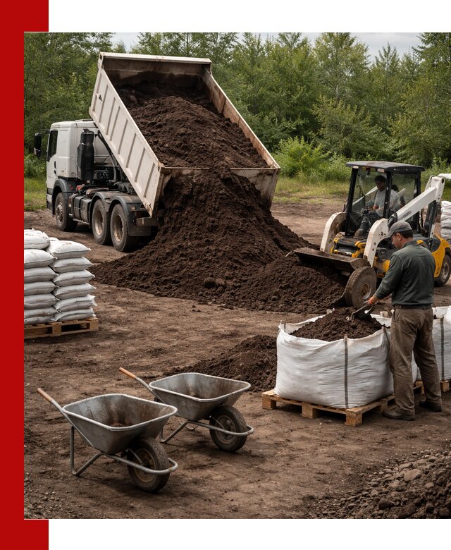 Доставка и продажа торфогрунта в Астрахани оптом и в розницу