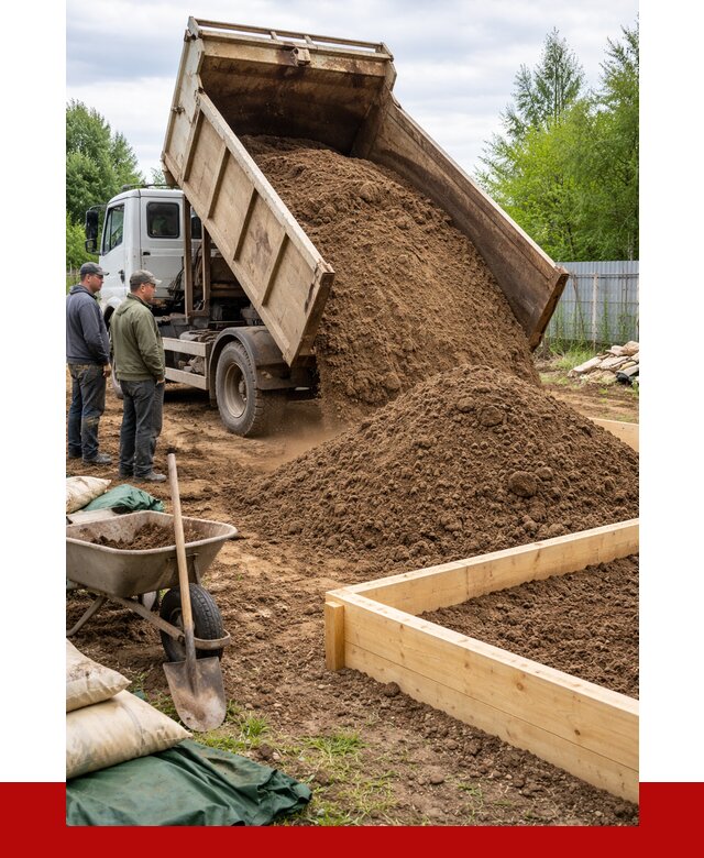 Торфо песчаная смесь в Астрахани с доставкой от 1901 р. | ПРОНЕРУДСтр