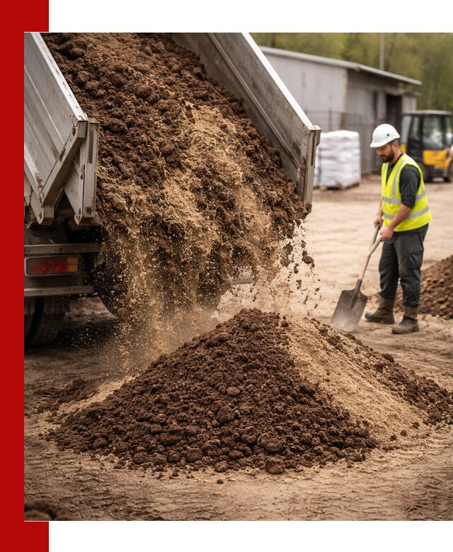 Доставка торфо-песчаной смеси в Астрахани для строительства и озеленения