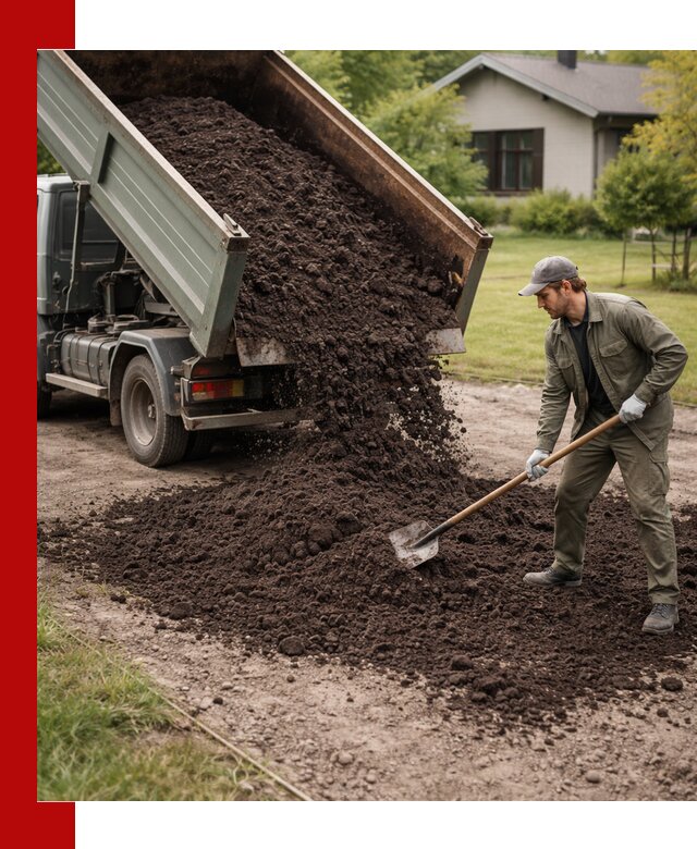 Чернозем для газона с доставкой в Астрахани быстро и качественно