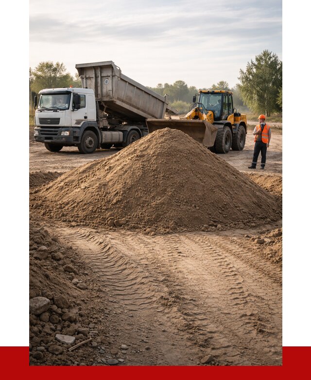 Купить песчаный грунт с доставкой в Астрахани от 4316 р. | ПРОНЕРУДСтр