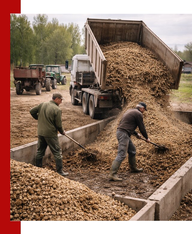 Куриный помет с доставкой в Астрахани оптом и в розницу