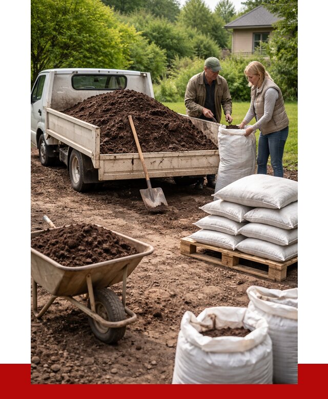 Перегной в мешках с доставкой в Астрахани от 2261 р. | ПРОНЕРУДСтр