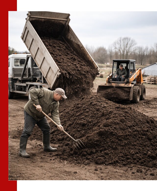 Доставка и продажа перегноя в Астрахани быстро и дешево