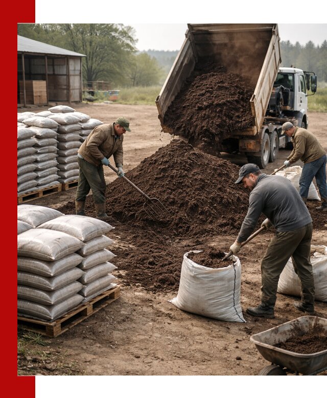 Доставка компоста оптом и в розницу в Астрахани