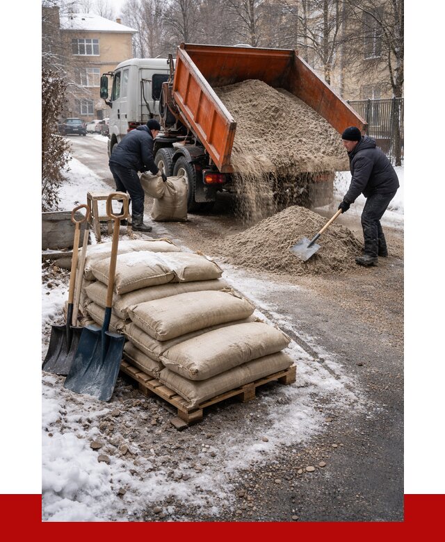 Противогололедные материалы оптом в Астрахани от 4316 р. | ПРОНЕРУДСтр