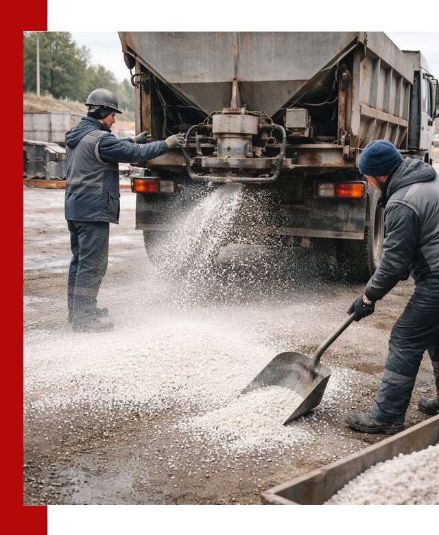 Доставка и продажа хлористого кальция в Астрахани